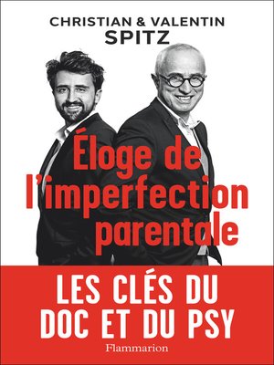 cover image of Éloge de l'imperfection parentale